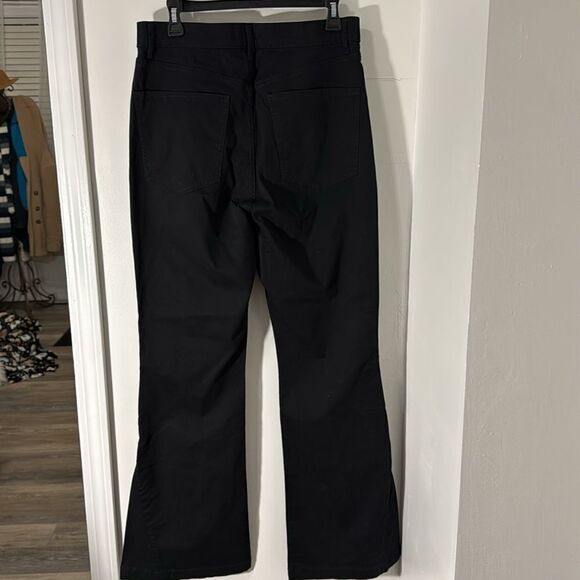 EXPRESS PANTS. FLARE SUPER HIGH RISE NWT SIZE 12 - Picture 2 of 9